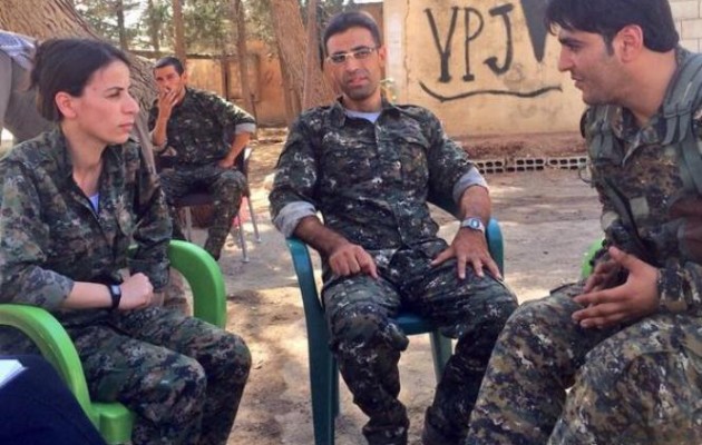 Ναλίν Αφρίν: Η στρατηγός των Κούρδων με τους άνδρες της