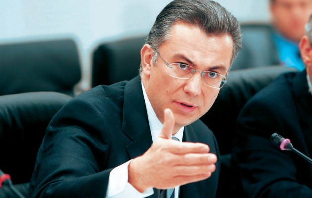 Ο Ρουσόπουλος στην εκδήλωση για τα 40 χρόνια της ΝΔ