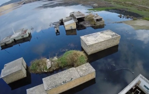 Bυθίζεται χωριό στην Κρήτη