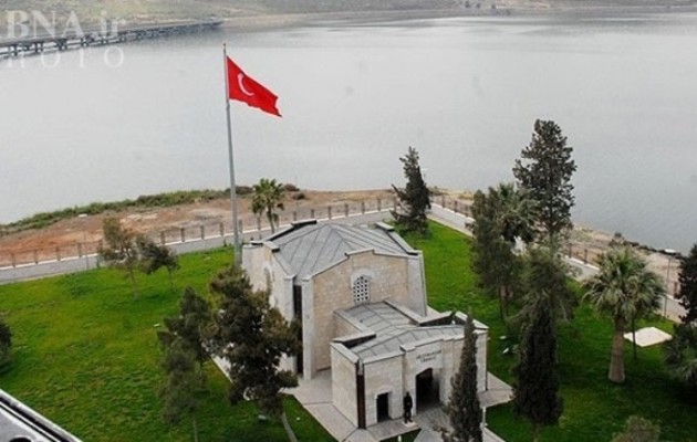 Το Ισλαμικό Κράτος έχει περικυκλώσει τάφο γενάρχη των Τούρκων