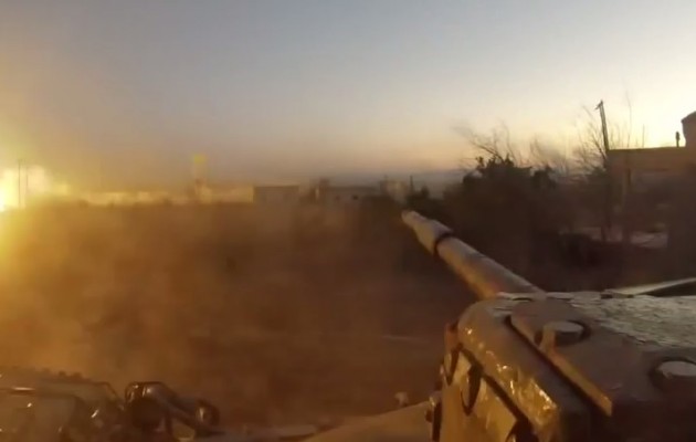 Βίντεο: Δείτε τη μάχη στην Κομπάνι μέσα από ένα τανκ τζιχαντιστών