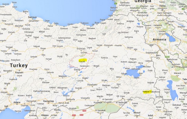 Τουρκική προπαγάνδα: “Δεχόμαστε επιθέσεις από το PKK”