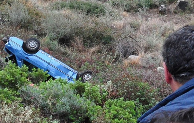 “Άγιο” είχαν δύο γυναίκες έπειτα από βουτιά σε χαράδρα στον Βόλο