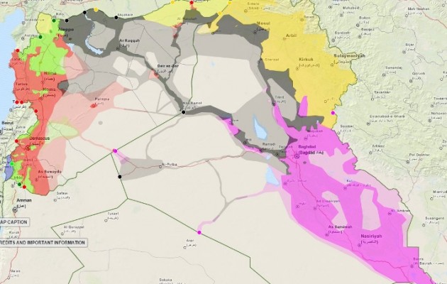 Αυτός είναι ο πραγματικός χάρτης της Μέσης Ανατολής