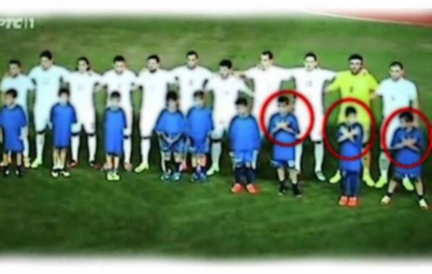 Αλβανική προβοκάτσια στο φιλικό ματς Ελλάδας – Σερβίας (βίντεο)