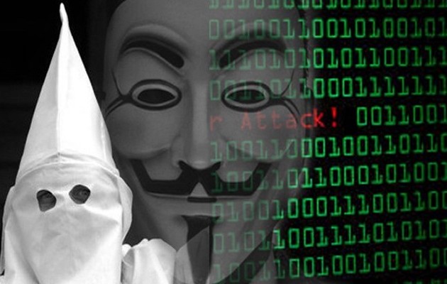 Απειλές από την Κου Κλουξ Κλαν προς τους Anonymous (βίντεο)