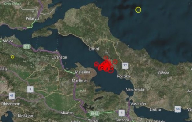 Ρήγμα Αταλάντης: Οι μεγαλύτεροι σεισμοί που έχει δώσει (φωτο)