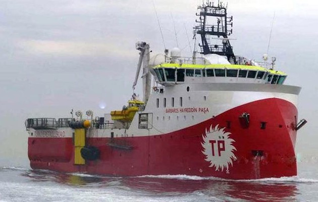Προκαλούν οι Τούρκοι: Το Μπαρμπαρός παρενόχλησε πλοία ψαράδων ανοιχτά της Πάφου