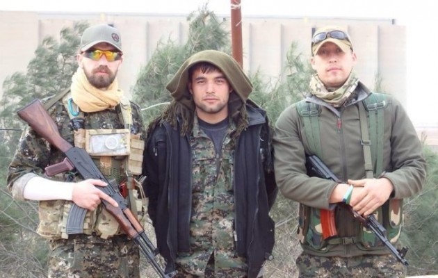 Βρετανοί εθελοντές στο πλευρό των Κούρδων στην Κομπάνι