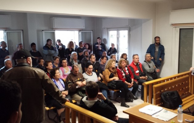 Το Δεν Πληρώνω “μπλοκάρει” πλειστηριασμούς