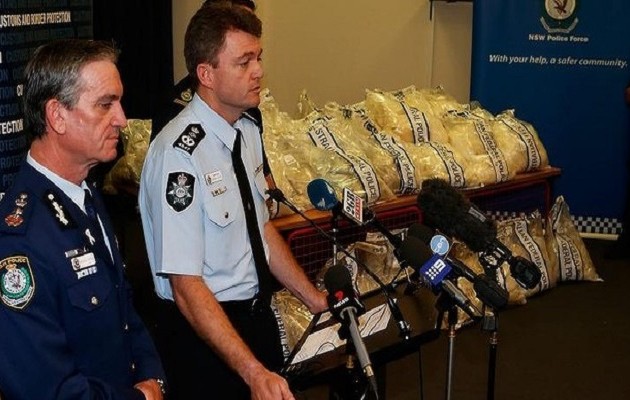 Ναρκωτικά αξίας 1,5 δισ. κατασχέθηκαν στην Αυστραλία