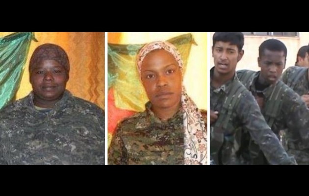 Αφρικανοί εθελοντές με τους Κούρδους ενάντια στο Ισλαμικό Κράτος