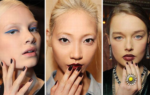 Dark Nails: Η τάση για το χειμώνα 2014