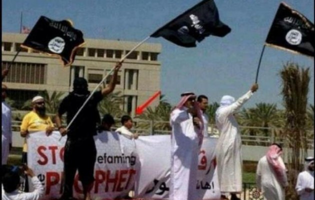 Το Ισλαμικό Κράτος διαδηλώνει ελεύθερα στο Μπαχρέιν (φωτογραφίες)