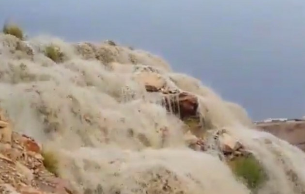 Δείτε τους καταρράκτες της… Σαουδικής Αραβίας (βίντεο)