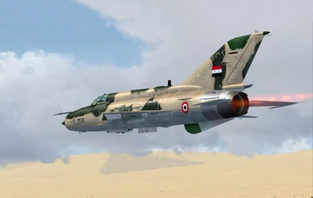 Η Συρία εξαπέλυσε αεροπορική επιδρομή ενάντια στο Ισλαμικό Κράτος