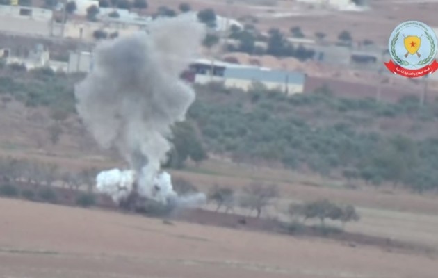 Ισλαμικό Κράτος: Κούρδοι σκορπίζουν τανκ με τζιχαντιστές (βίντεο)