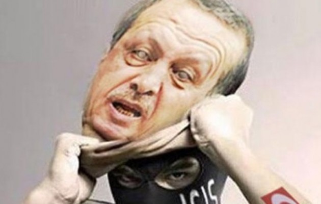 Ποιος κρύβεται κάτω από τη… μάσκα Ερντογάν! (εικόνα – twitter)