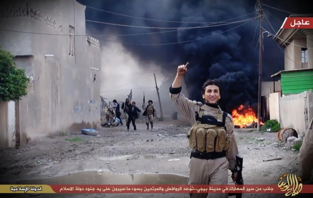 Οδομαχίες στην πόλη Μπάιτζι του Ιράκ με το Ισλαμικό Κράτος (φωτογραφίες)