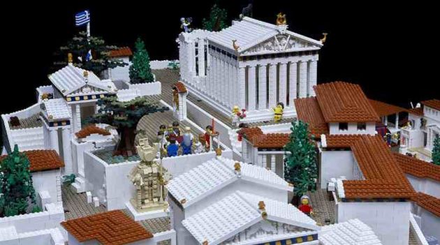 Ακρόπολη από… Lego!