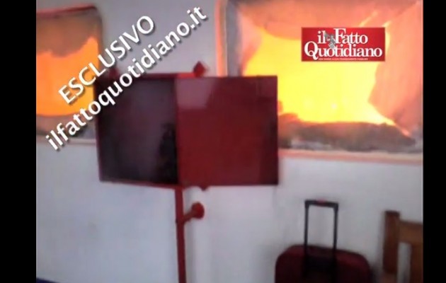 ΒΙΝΤΕΟ ΣΟΚ μέσα από το Norman Atlantic: Μέχρι πάνω η φωτιά!