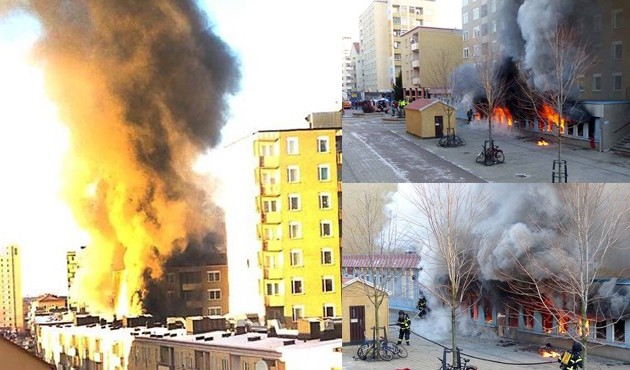 Άγνωστος έβαλε φωτιά σε τζαμί στη Σουηδία