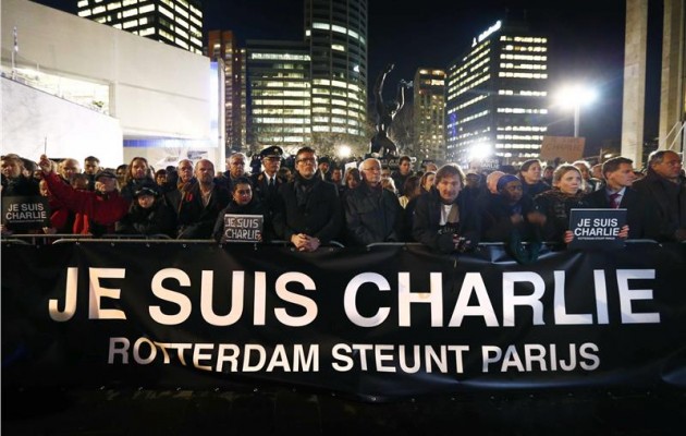 Οι Ευρωπαίοι δηλώνουν: «Je Suis Charlie»