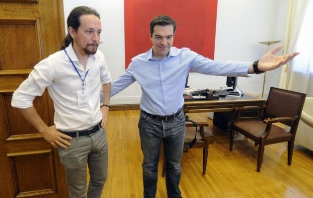 Στο πλευρό των Podemos ο ΣΥΡΙΖΑ στις εκλογές της Κυριακής