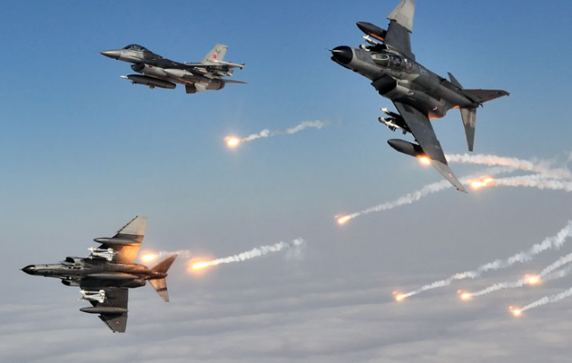 Εικονική αερομαχία ελληνικών και τουρκικών μαχητικών