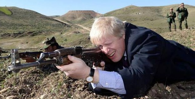 Ο δήμαρχος του Λονδίνου στην πρώτη γραμμή με τους Πεσμεργκά