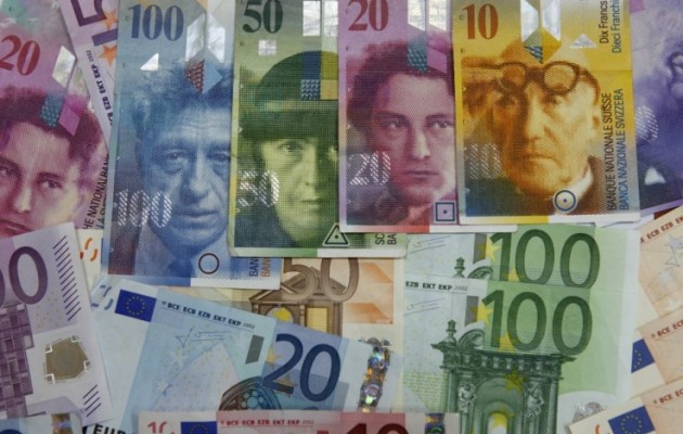 “Βόμβα” η κίνηση της Ελβετίας για ισοτιμία 1:1 φράγκου – ευρώ