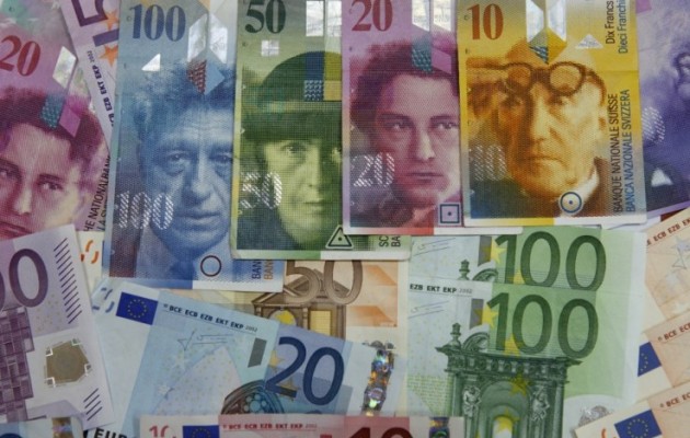 “Βόμβα” η κίνηση της Ελβετίας για ισοτιμία 1:1 φράγκου – ευρώ