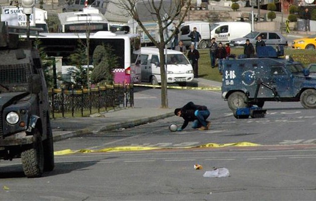 Βόμβα εξερράγη στην Κωνσταντινούπολη