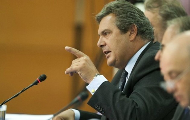 Καμμένος: Ας πάει ο Βορίδης να τα πει εκεί που τα έλεγε