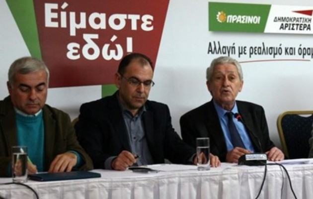 Ο “πράσινος” Κουβέλης ζητά ψήφο για προοδευτική αλλαγή στη χώρα