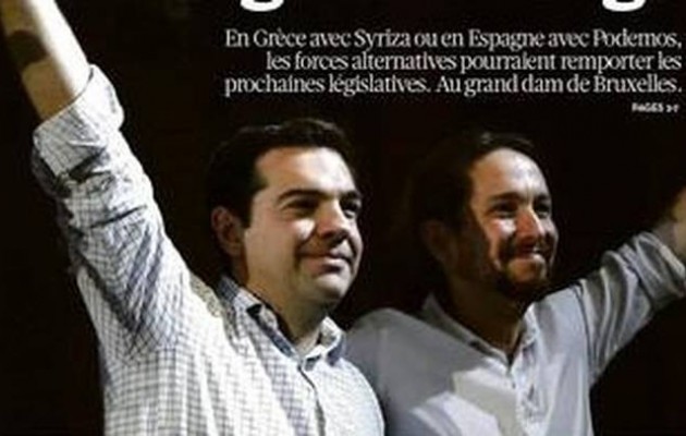 Ύμνοι Liberation για ΣΥΡΙΖΑ – Podemos: Άνοιξη της κόκκινης Αριστεράς στο Νότο