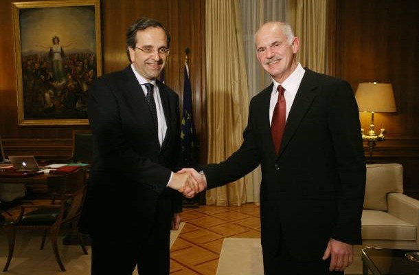 Σαμαράς: Θα συνεργαστώ και με Παπανδρέου αν  μπει στη Βουλή