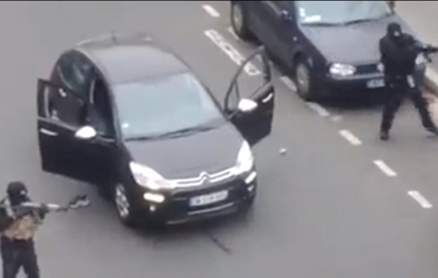 Charlie Hebdo: Δείτε τους τζιχαντιστές να σκοτώνουν εν ψυχρώ (βίντεο + φωτο)