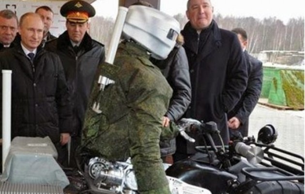 Η Ρωσία παρουσίασε τους πρώτους Ρομπότ στρατιώτες της
