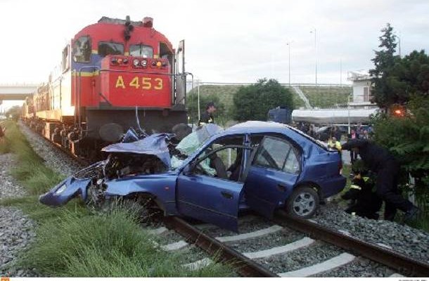Σουφλί: Δυο νεκροί από σύγκρουση αυτοκινήτου με τρένο