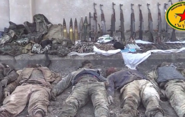 9 τζιχαντιστές από το Ισλαμικό Κράτος νεκροί στην Κομπάνι