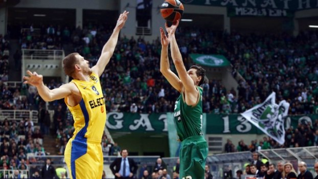 Euroleague: Μακάμπι – Παναθηναϊκός 73-70