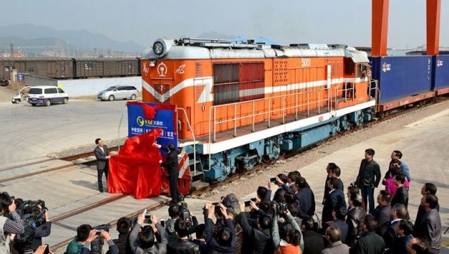 Σιδηροδρομική γραμμή συνδέει την Ισπανία με την Κίνα