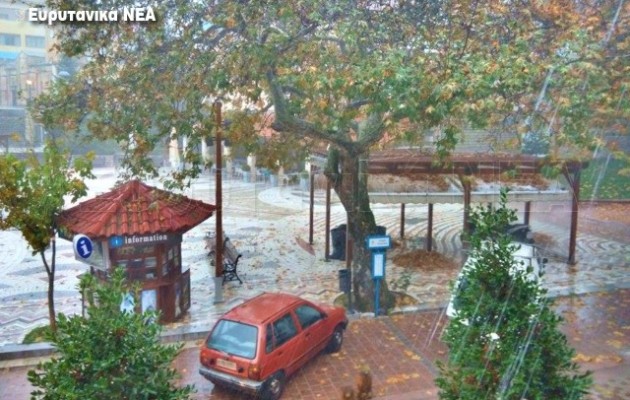 Σε κατάσταση Εκτάκτου Ανάγκης κηρύχθηκαν δήμοι στο Καρπενήσι