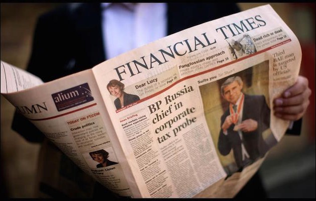 Financial Times: “Καταστροφική εβδομάδα για την οικονομική διπλωματία”