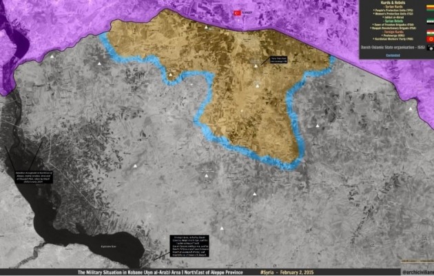 Το Ισλαμικό Κράτος αποχωρεί από τα χωριά γύρω από την Κομπάνι