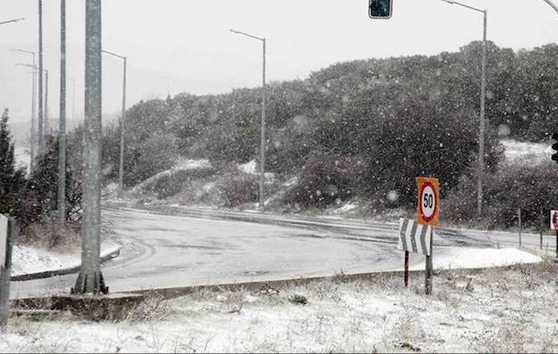 Η κακοκαιρία στην Κρήτη συνεχίζεται