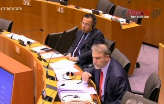 Ο Μαριάς “όρμησε” στον Ντράγκι στο Ευρωπαϊκό Κοινοβούλιο (βίντεο)