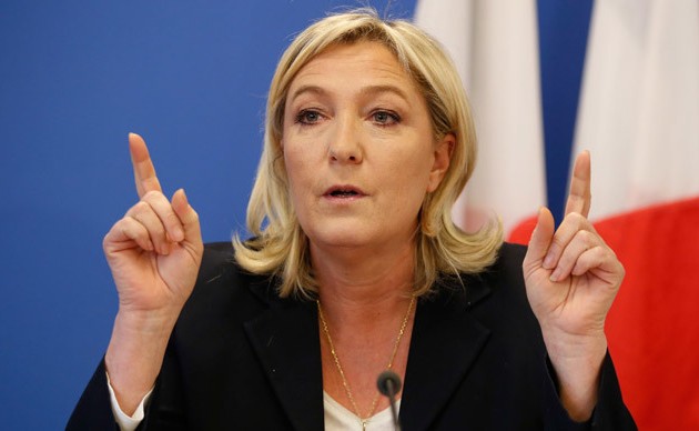 Η Μαρίν Λεπέν κατηγορεί τις ΗΠΑ ότι θέλουν να προκαλέσουν πόλεμο στην Ευρώπη