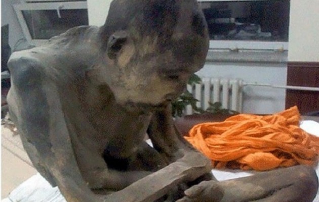 Βρέθηκε μοναχός μούμια σε στάση διαλογισμού (φωτογραφίες)